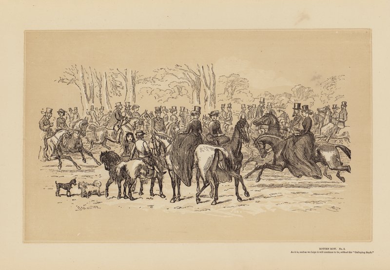 Rotten Row, Nr. 2, Wie es ist von Hablot Knight (1815 92) Browne