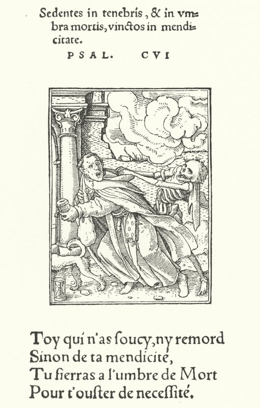 Der Bettelmönch von Hans (after) Holbein the Younger
