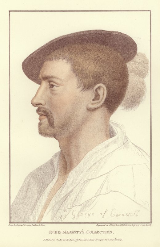 Simon George von Quocoute von Hans Holbein der Jüngere