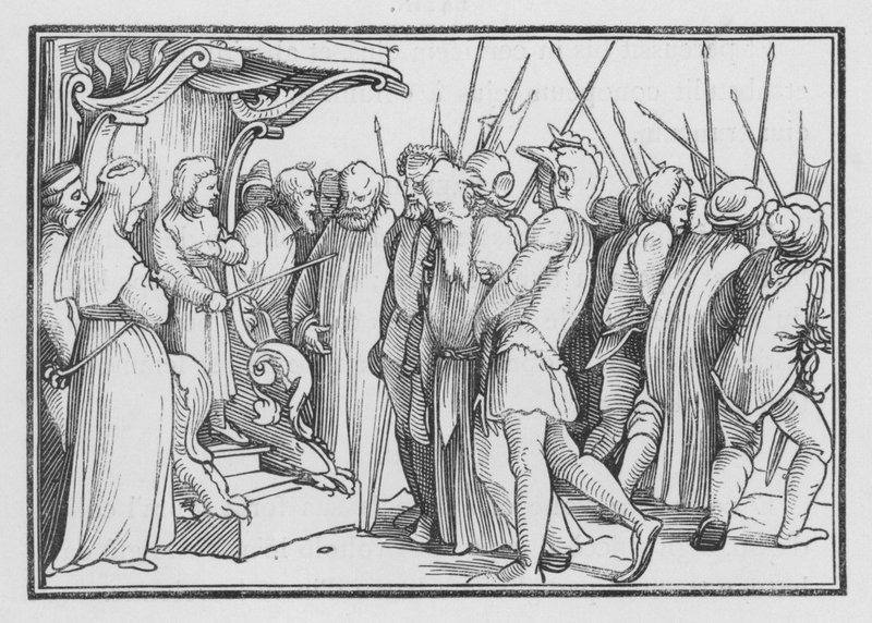 Geschichte von Susanna, Susanna I, 45 von Hans after Holbein the Younger