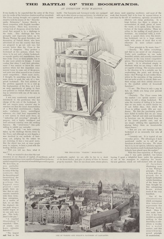 Die Schlacht der Buchstände von Harold Oakley