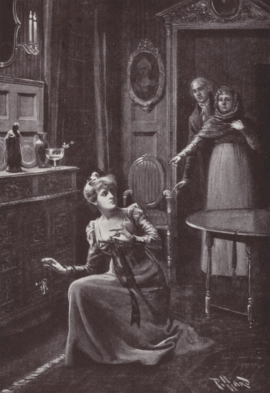 Illustration für Jahrmarkt der Eitelkeiten von William Makepeace Thackeray von Harold Hume Piffard