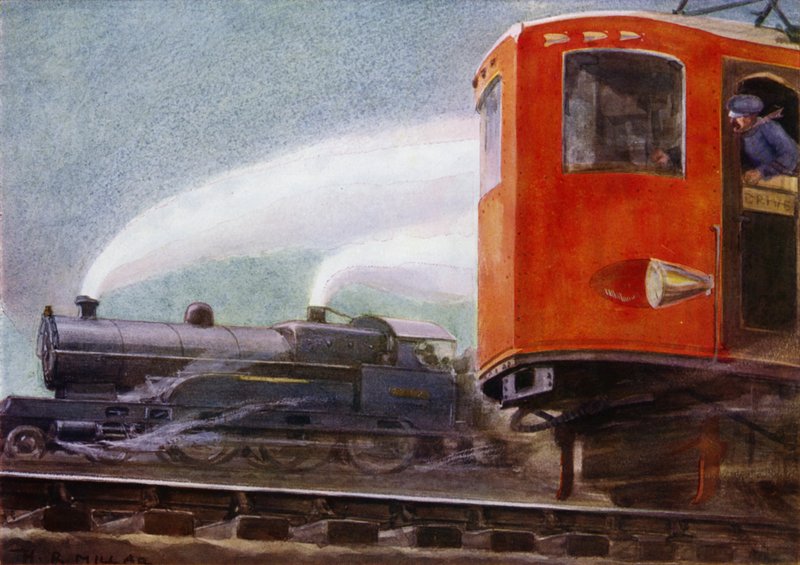 Dampf- und Elektrolokomotiven auf britischen Eisenbahnen von Harold Robert Millar