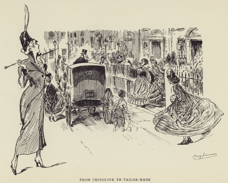 Von der Krinoline zur Maßanfertigung von Harry Furniss