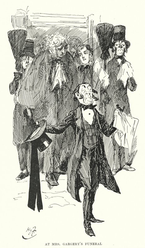 Illustration für Große Erwartungen von Charles Dickens von Harry Furniss