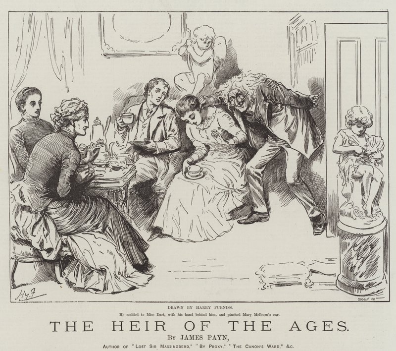 Der Erbe der Zeitalter, von James Payn von Harry Furniss