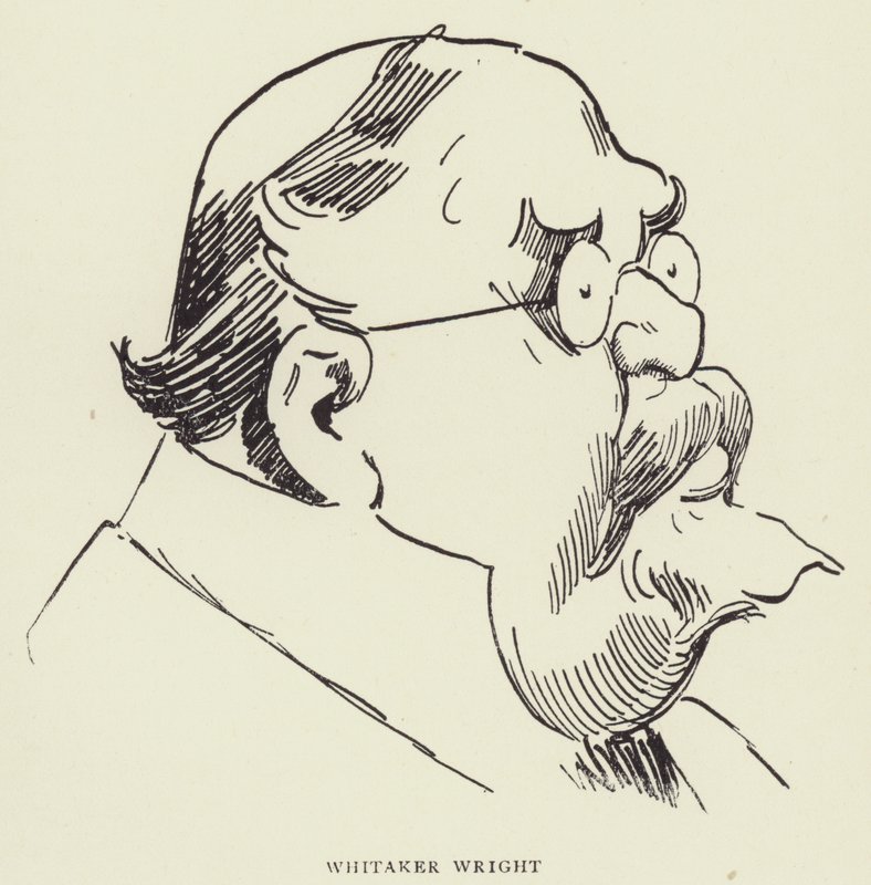 Whitaker Wright von Harry Furniss