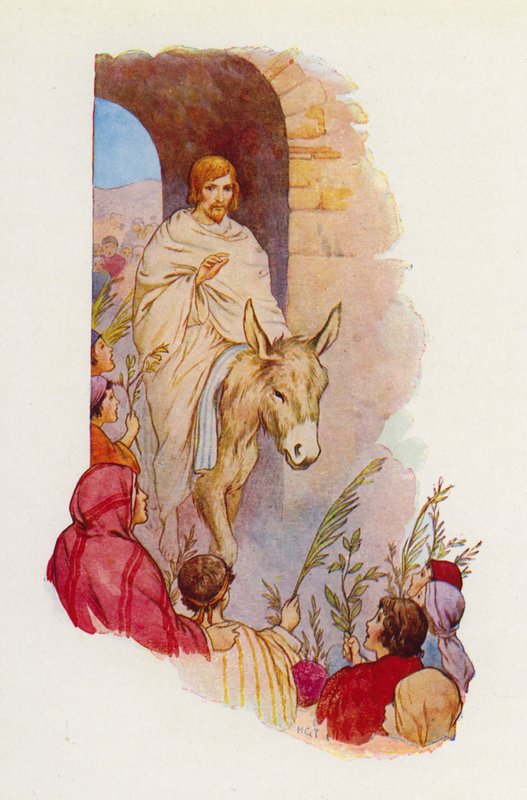 "Gesegnet sei, der da kommt im Namen des Herrn" von Harry George Theaker