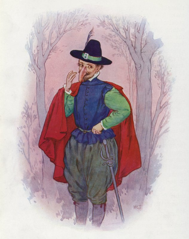 Illustration für Don Quixote von Harry George Theaker