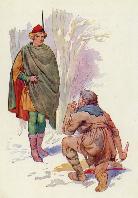 Sebald stand ihm mit erhobenem Messer und Schrecken im ausgemergelten Gesicht gegenüber von Harry George Theaker