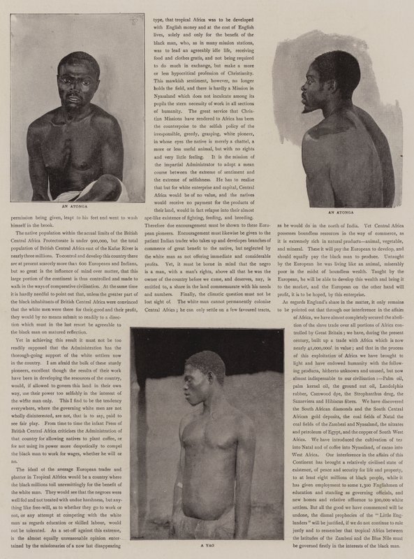 Menschen aus Britisch-Zentralafrika von Harry Hamilton Johnston