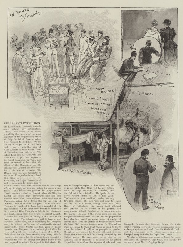 Die Ashanti-Expedition von Henry Charles Seppings Wright