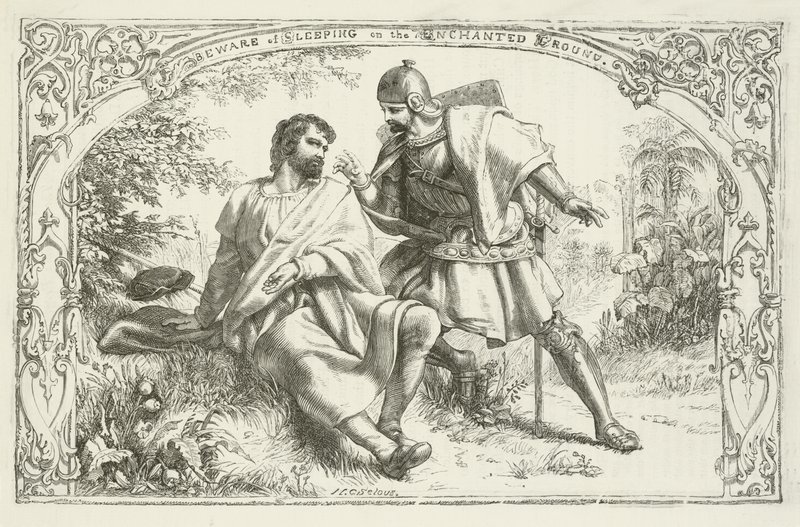 Illustration für Die Pilgerreise von John Bunyan von Henry Courtney Selous