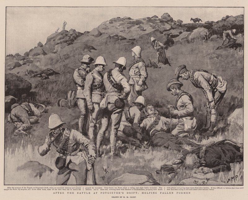 Nach der Schlacht bei Potgieter