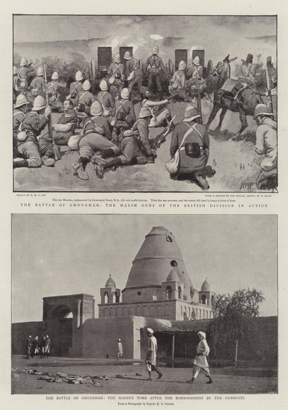 Die Schlacht von Omdurman von Henry Marriott Paget