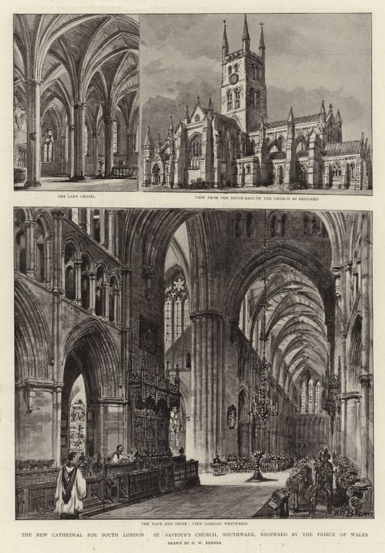 Die neue Kathedrale für Süd-London, St. Saviour