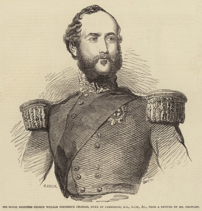 Seine Königliche Hoheit George William Frederick Charles, Herzog von Cambridge, KG, GCH, etc. von Henry Anelay