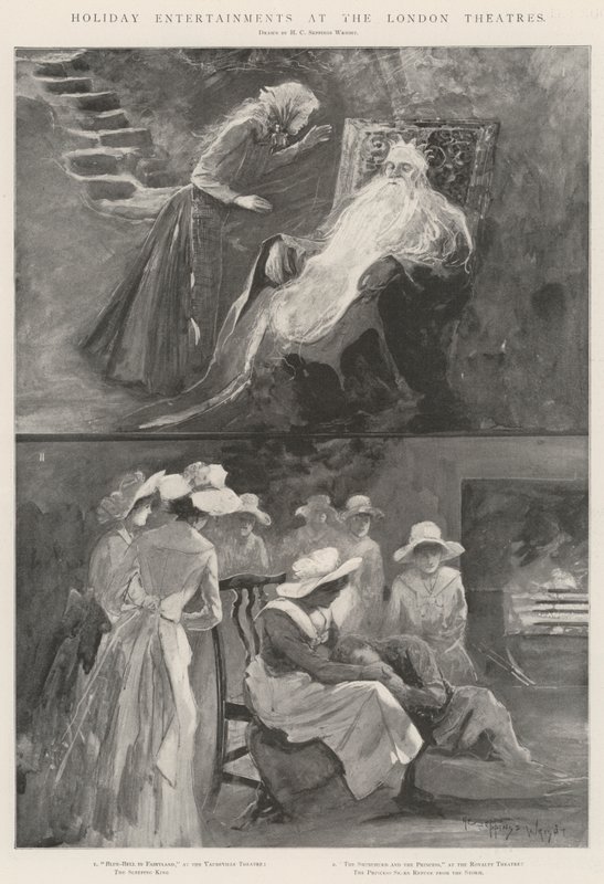 Ferienunterhaltungen in den Londoner Theatern von Henry Charles Seppings Wright