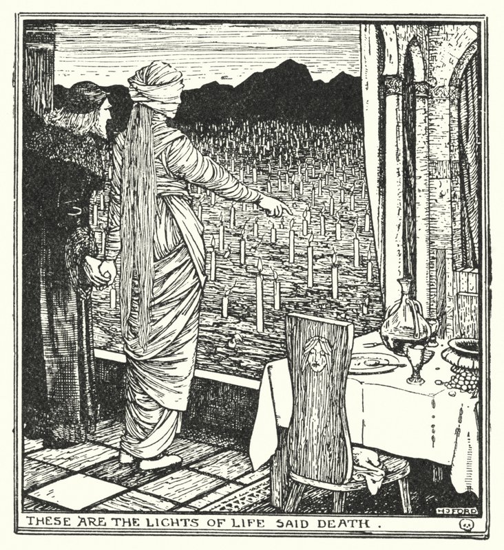 Das sind die Lichter des Lebens, sagte der Tod von Henry Justice Ford