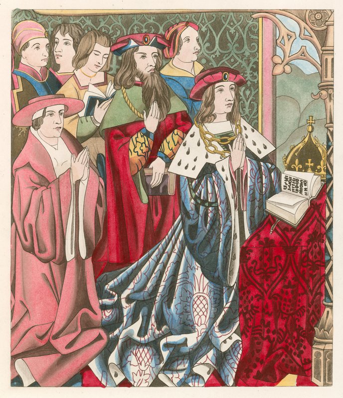 Heinrich VI. und sein Hof von Henry Shaw