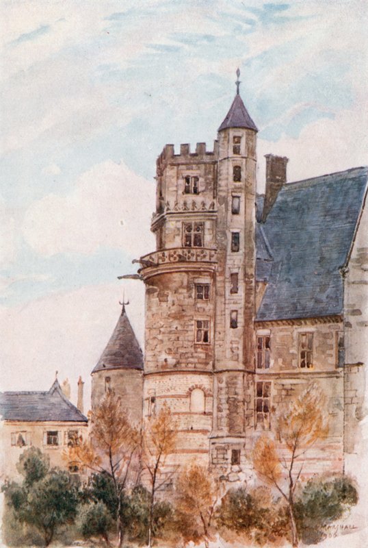 Das Haus von Jacques Coeur, Bourges von Herbert Menzies Marshall