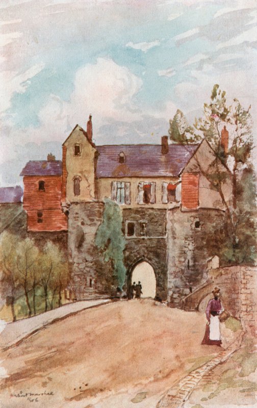 Das Porte Gayole, Boulogne von Herbert Menzies Marshall