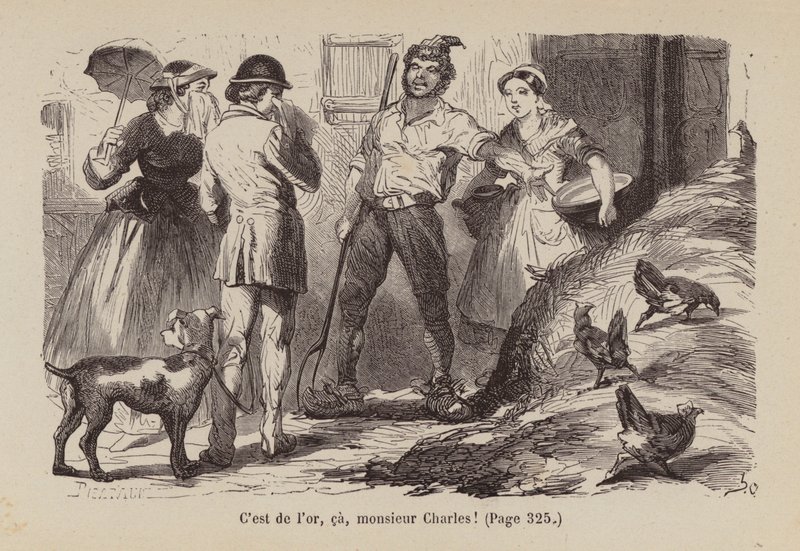 Illustration für Un Bon Petit Diable von Horace (after) Castelli
