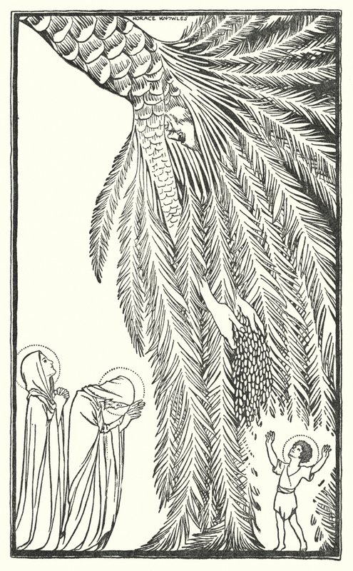 Die Flucht nach Ägypten von Horace J. Knowles