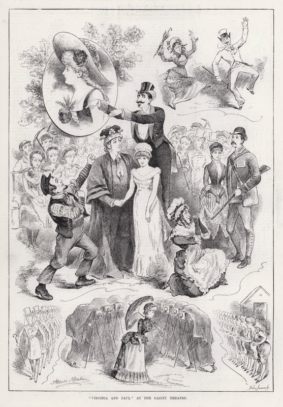 "Virginia und Paul" im Gaiety Theatre von Horace Morehen