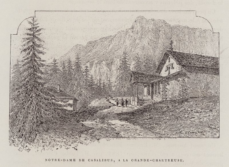 Notre-Dame De Casalibus, A La Grande-Chartreuse von Hubert Clerget