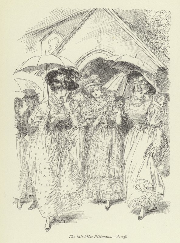 Illustration für Janets Reue von George Eliot von Hugh Thomson