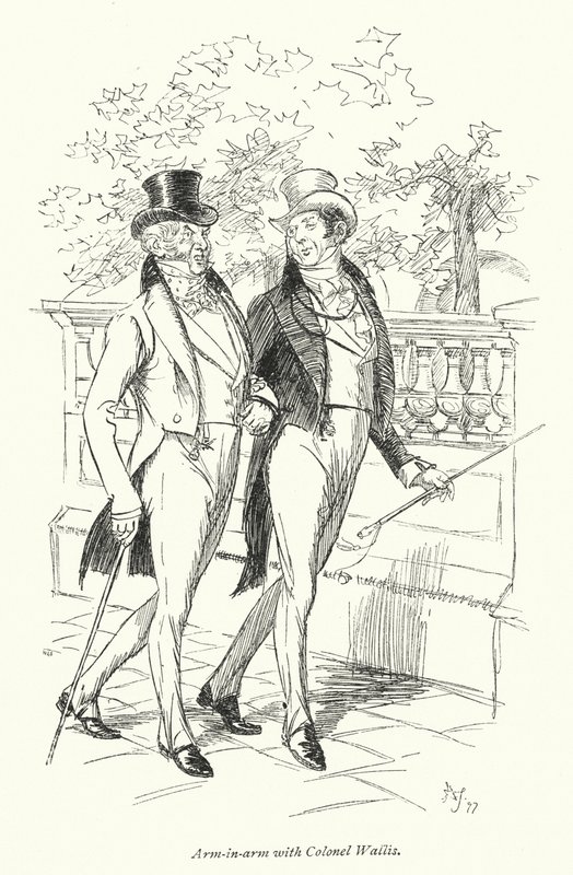 Illustration für Überredung von Jane Austen von Hugh Thomson