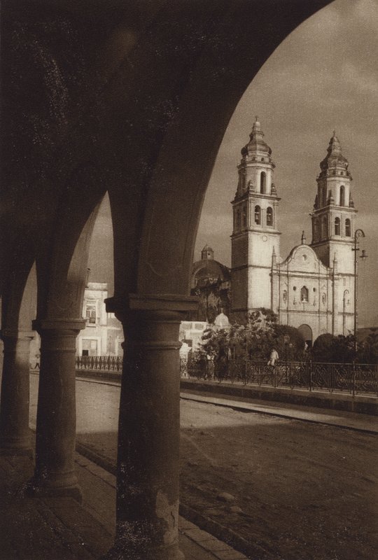 Mexiko: Kathedrale von Campeche von Hugo Brehme