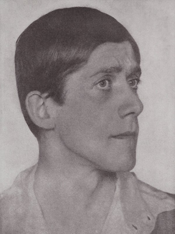 Oskar Kokoschka, österreichischer Künstler und Schriftsteller von Hugo Erfurth