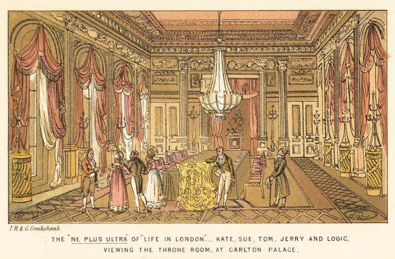 Das Nonplusultra des Lebens in London von Isaac, Robert and George Cruikshank