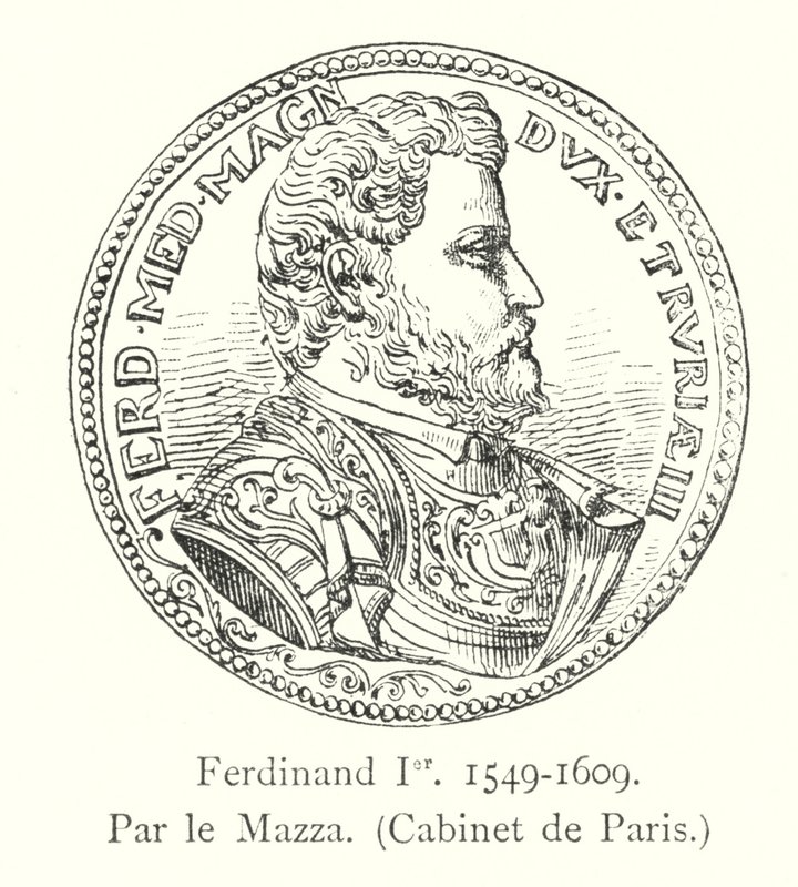 Ferdinand I., 1549-1609, von Mazza, Cabinet de Paris von Italian School
