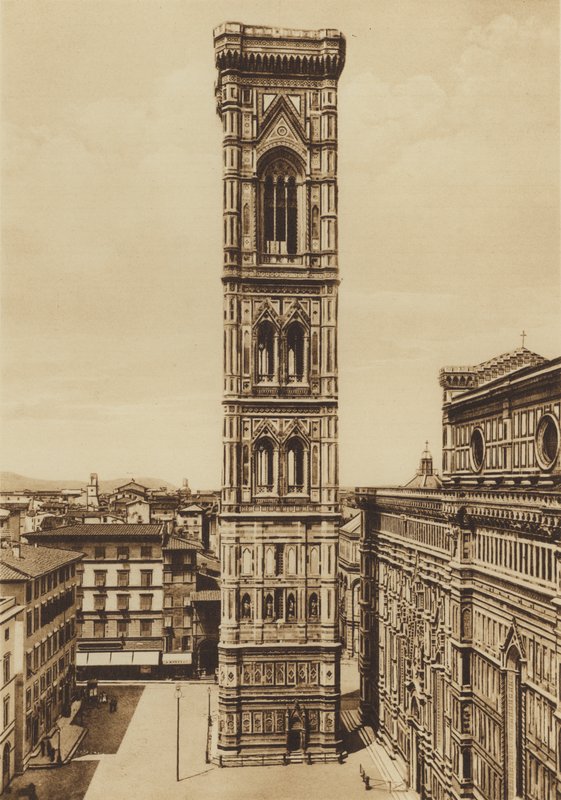 Florenz: Kathedrale, Der Glockenturm, Giotto von Italian Photographer