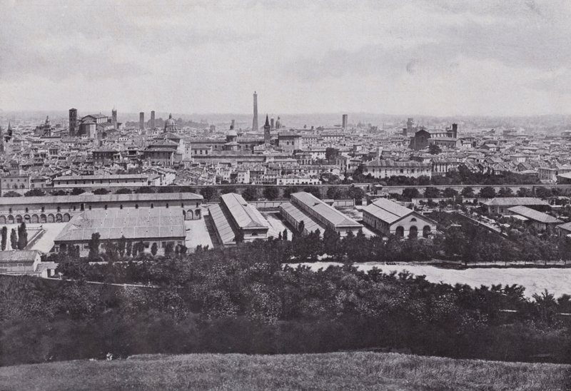 Italien: Bologna, Panorama der Stadt von Italian Photographer