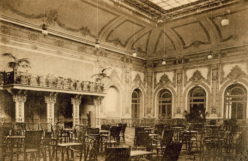 San Remo, Casino Municipale, Wintergarten von Italian Photographer