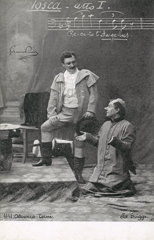 Szene aus Tosca von Italian Photographer