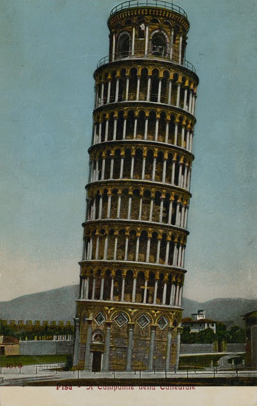 Der Schiefe Turm von Pisa von Italian Photographer