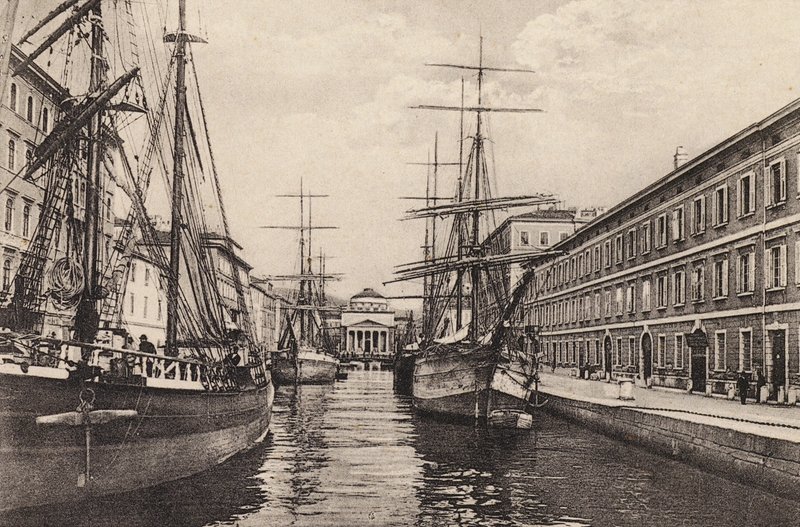 Triest: Canale Grande von Italian Photographer