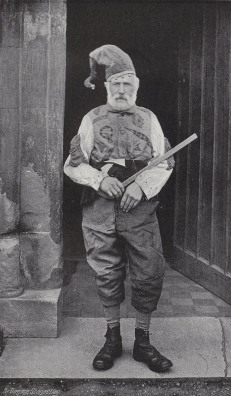 Der Horntanz, Abbots Bromley, der Narr und Robin Hood von J. Benjamin Stone