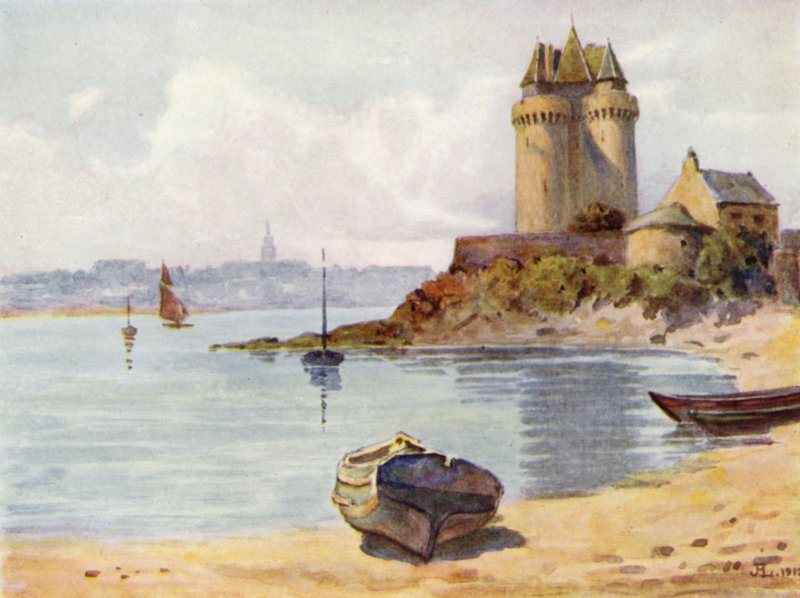La Tour Solidor, St Servan von J. Hardwicke Lewis