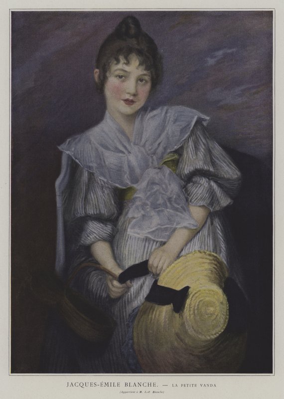 La Petite Vanda von Jacques-Emile after Blanche
