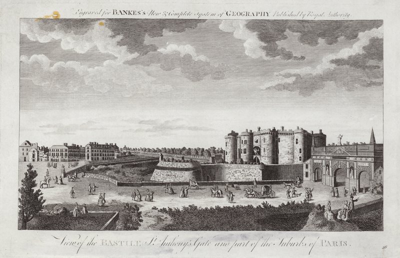 Ansicht der Bastille, St. Anthony