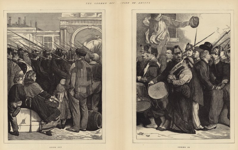 Die deutsche Besetzung von Amiens von James Dromgole Linton