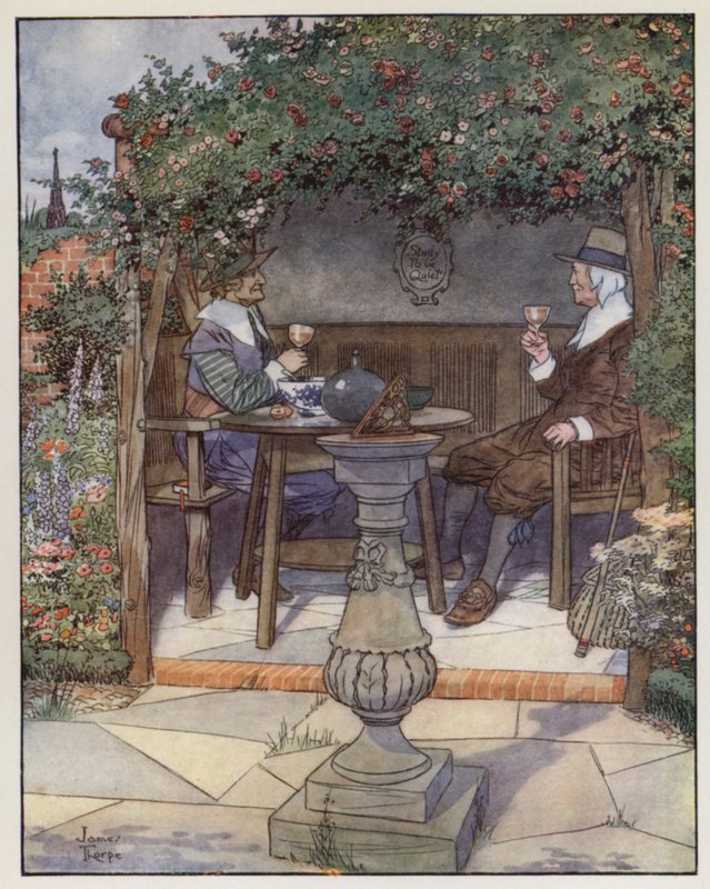 Illustration für Der vollkommene Angler von Izaak Walton von James Thorpe