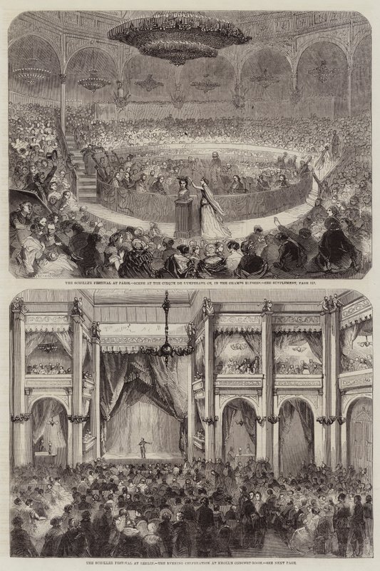 Das Schiller-Festival von Jean Adolphe Beauce