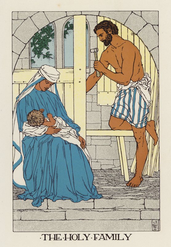 Die Heilige Familie von Jenny Wylie